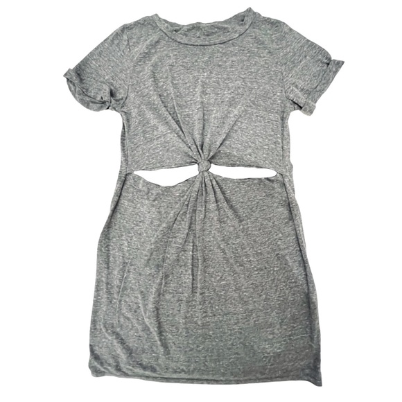 Honey Punch Cutout Knot T-Shirt Dress - Picture 2 of 4